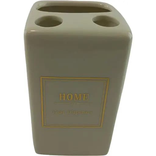 Набор аксессуаров для ванной комнаты No brand керамический белый 4 предмета - фото 3