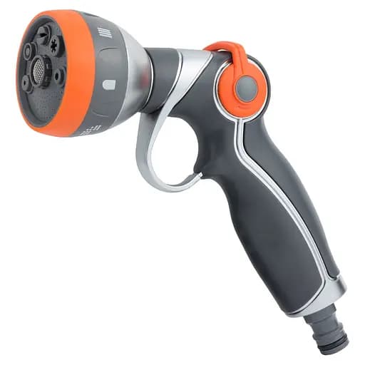 Пистолет-распылитель Flora 7-ми режимный плавающий курок (AL+TPR) (5011394) - фото 3