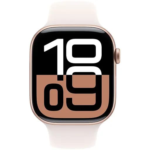 Смарт-часы Apple Watch Series 10 GPS, 42mm, Rose Gold, Light Blush Sport Band, M/L (Grade C) Seller Refurbished - фото 2