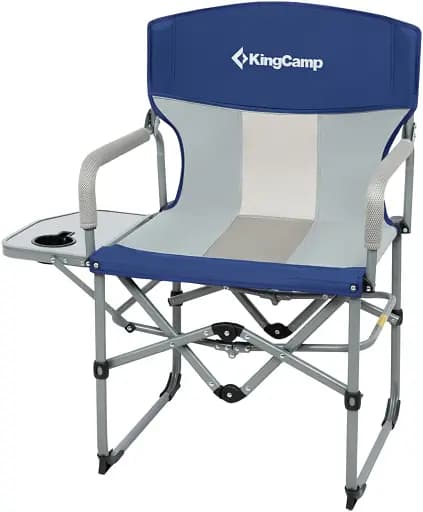 Стілець KingCamp ASH Navy/Beige - фото 1