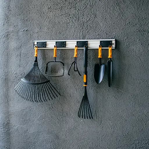 Кронштейн для садових інструментів Fiskars OneClick 65 см (1082705 - фото 2