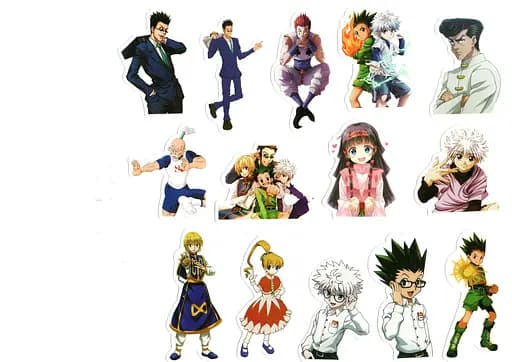 Стикерпак Хантер х Хантер Набор наклеек Hunter × Hunter 50 штук - фото 4