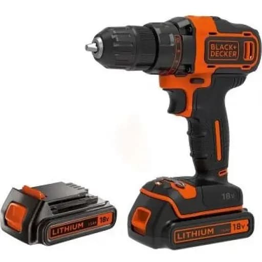Дриль-шуруповерт Black+Decker BDCDD186KB [119538] - фото 3