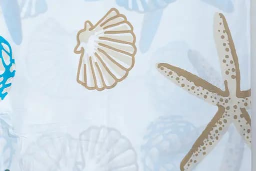 Шторка для ванной Kornel 180х180 см в ассортименте - фото 7