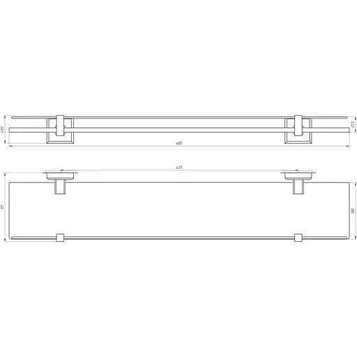 Полка TOPAZ TKB 9927 - фото 2