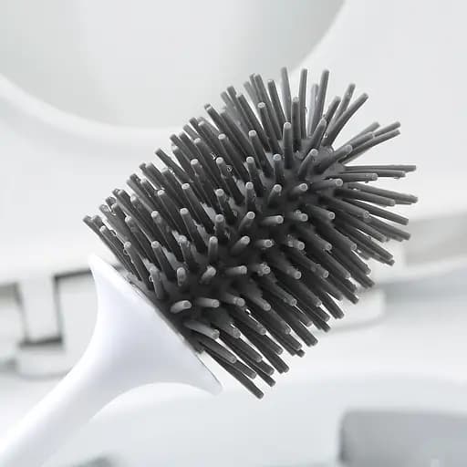 Набор аксессуаров для ванной комнаты МВМ My Home MVM-34 белый с серым (MVM-MH-34 WHITE/GRAY) - фото 10