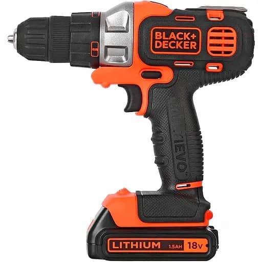 Дриль-шуруповерт Black+Decker MT218KB 18V 2x1.5Ah [89313] - фото 1