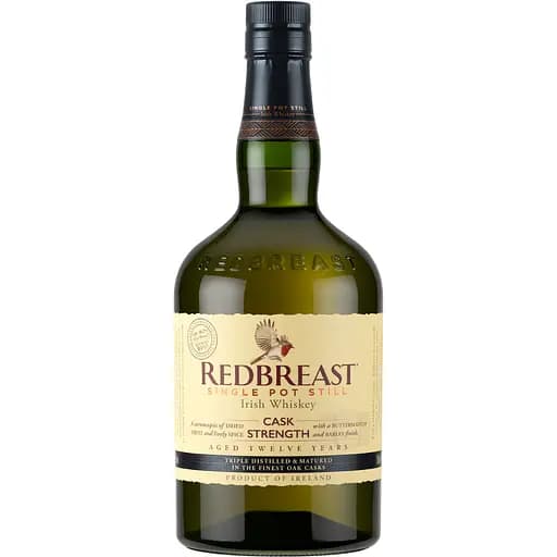 Виски Redbreast Cask Strength 12 Yo Single Pot Still Irish Whiskey в подарочной упаковке 0.7 л - фото 1