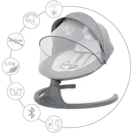 Заколисуючий центр Kidwell Luxi Dark Melange - фото 5