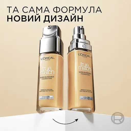 Тональный крем для лица с гиалуроновой кислотой L’Oréal Paris True Match тон 2D/W 30 мл - фото 8