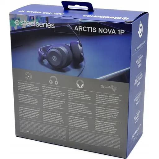 Игровая гарнитура SteelSeries Arctis Nova 1P Black MultiPlatform - фото 4