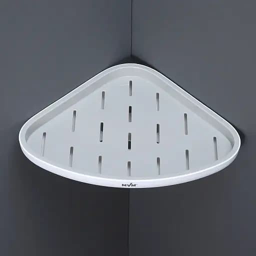 Набір аксесуарів для ванної кімнати МВМ My Home MVM-09 білий із сірим (MVM-MH-09 WHITE/GRAY) - фото 11