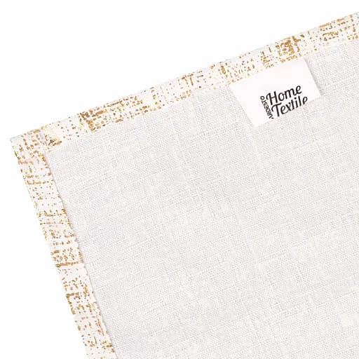 Скатертина Ardesto Shine 120х140см, 100% поліестер, золотистий (ART07SG) - фото 4