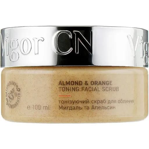 Скраб для обличчя Vigor CN Апельсин і Мигдаль 100 мл - фото 1