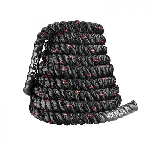 Канат тренувальний 4FIZJO Battle Rope 12 м для кросфіту 4FJ0258 (P-5907739312259) - фото 1