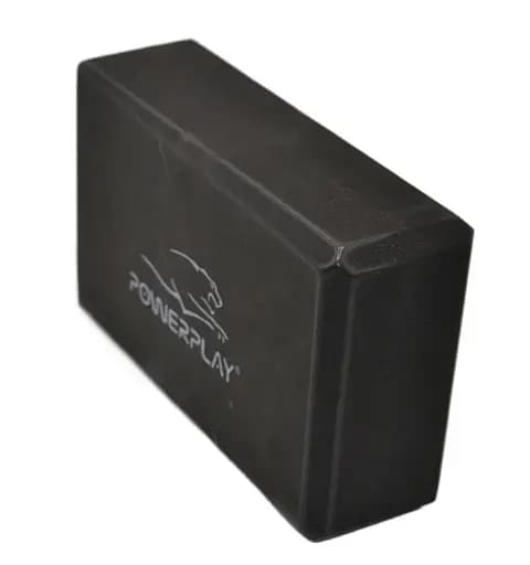 Блоки для йоги PowerPlay 4006 Yoga Brick EVA 2 шт Черные (PP_4006_Black_2in) - фото 2