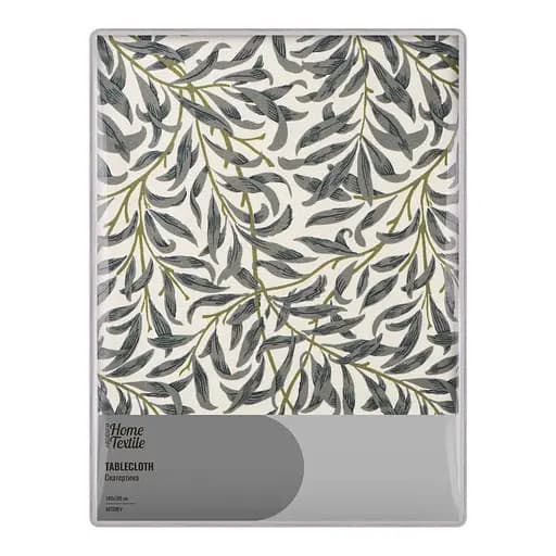 Скатертина Ardesto Leaves 140х180см, 90% поліестер, 10% бавовна (ART08LV) - фото 1