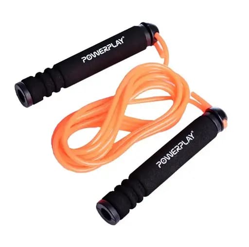 Скакалка PowerPlay 4205 Classic Plus Jump Rope Оранжевая 2,7 м (PP_4205_Orange) - фото 3