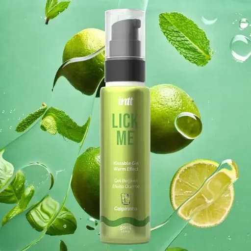 Лубрикант оральный Intt Lick Me Kissable Gel кайпиринья 50 мл - фото 3