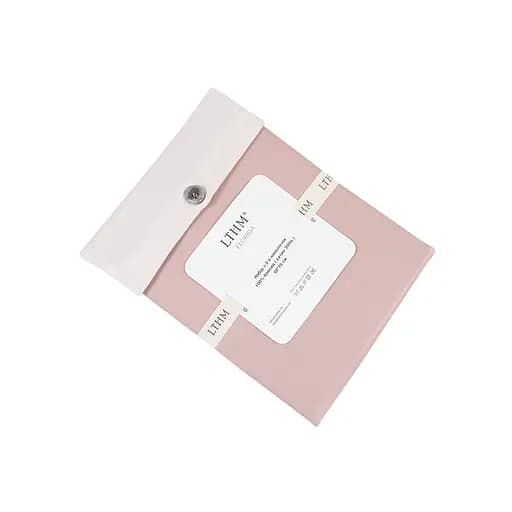 Наволочки сатин premium 300ТС Lotus Home - Florida пудра 50x70 (2 шт) - фото 3