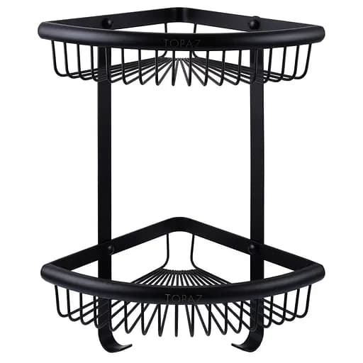 Полочка угловая двойная TOPAZ TKB-4115-2-BL - фото 1