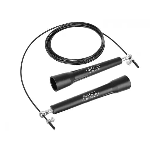 Скакалка 4FIZJO Standard+ скоростная для кроссфита Black 4FJ0183 (P-5907739311528) - фото 2