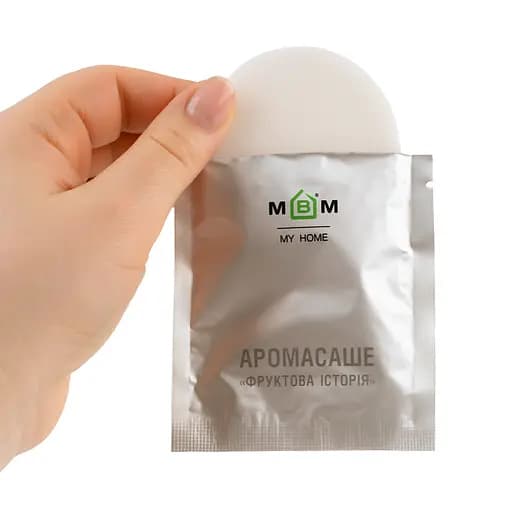 Набор аксессуаров для ванной комнаты МВМ My Home MVM-25 белый с серым (MVM-MH-25 WHITE/GRAY) - фото 3