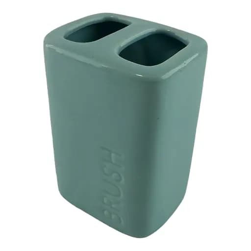 Набор для ванной Голубой керамический - фото 2