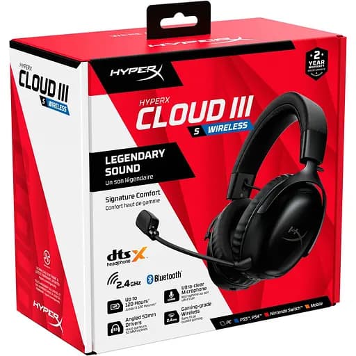 Игровые наушники HyperX Cloud III S Black (A59YZAA) [143040] - фото 9