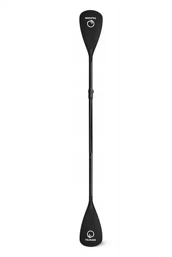 Весло для SUP доски TSUNAMI 2 в 1 160-225 см регулируемое, сложное Black (P-5907739316431) - фото 1