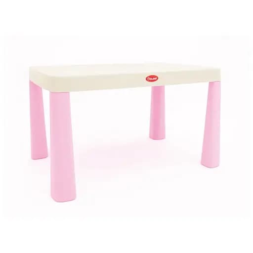 Детский стол с накладкой для игры в аэрохоккей Doloni 04580/12 розовый - фото 2