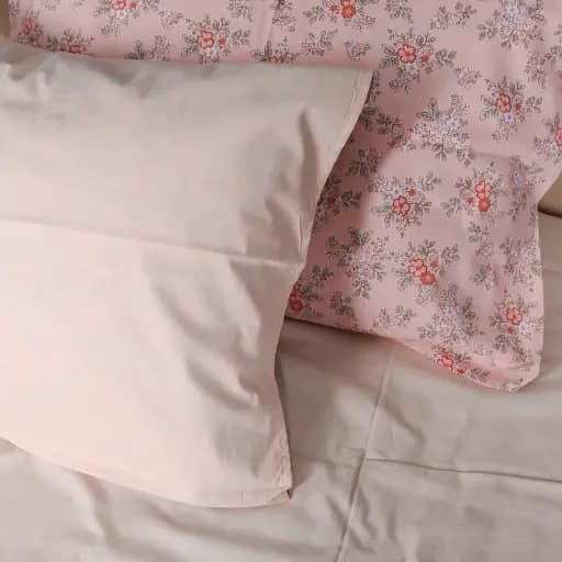 Наволочка MirSon Сатин 22-1397 Floral Elegance 70х70 см рожево-пудрова (2200010565683) - фото 3