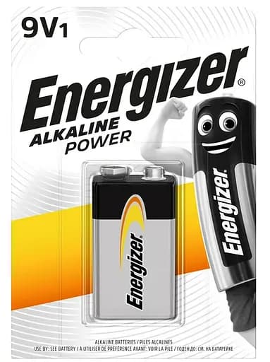 Батарейка ENERGIZER 9V Alk Power Крона уп. 1шт. - фото 1