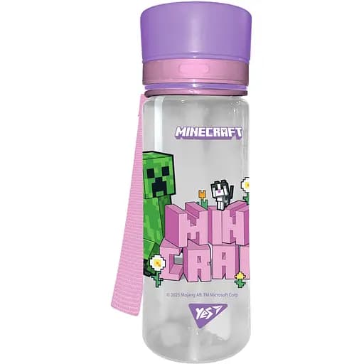 Бутылка для воды Yes Minecraft Spring 400 мл (708476) - фото 1