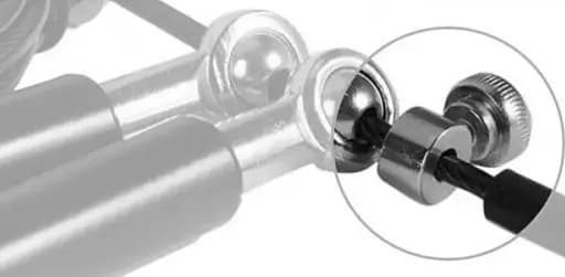 Скакалка скоростная на подшипниках алюминиевая PowerPlay 4207 Elite Jump Rope Серебряная 3 м (PP_4207_Silver) - фото 9