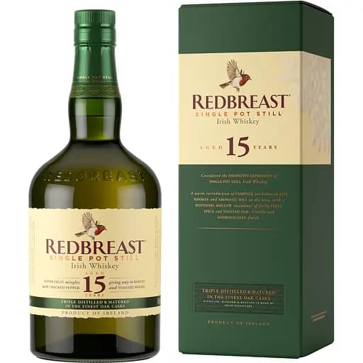 Виски Redbreast Irish Single Pot Still 15 yo 46% 0.7 л - фото 1