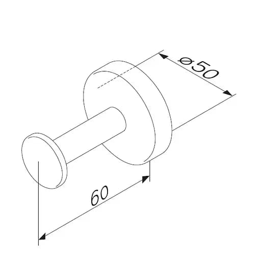 Крючок для халата AM.PM Inspire 2.0 A50A35800 - фото 7