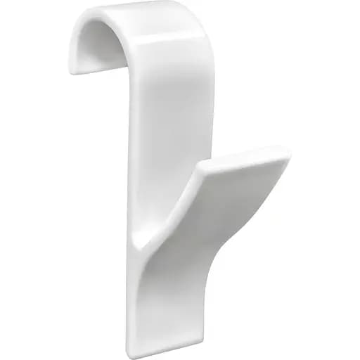 Гачок на сушку для рушників МВМ My Home White білий (HP-100 WHITE) - фото 1