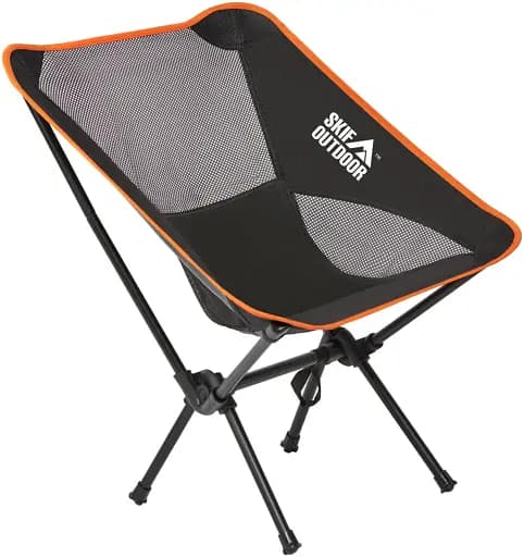 Стул раскладной Skif Outdoor Catcher Black/orange - фото 1