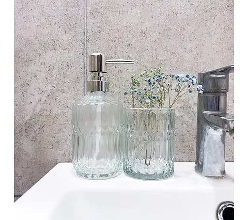  Набор аксессуаров для ванной комнаты SnT 2 предмета (888-166) - фото 3