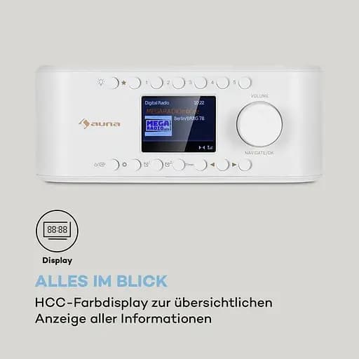 Радіо кухонне Auna Sound Maötre DAB Küchenradio (10037437) - фото 5
