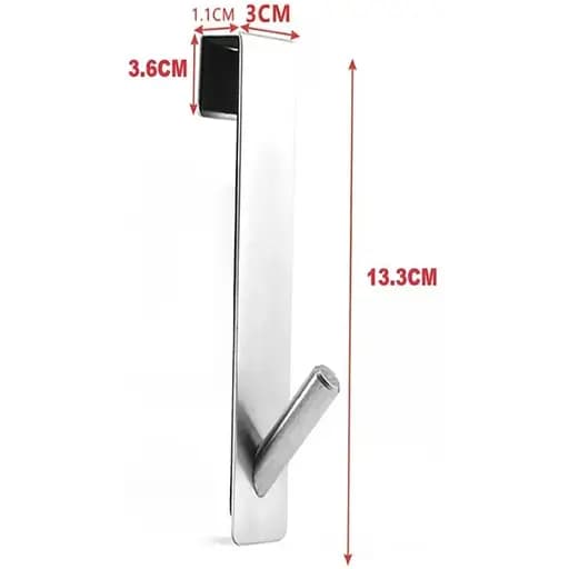 Крючок для полотенец Nett GS-13 навесной металлический - фото 4