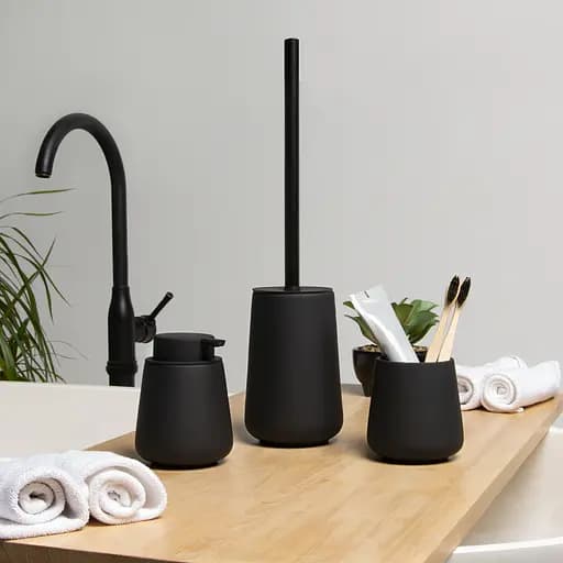 Набор аксессуаров для ванной комнаты My Home MVM-21 черный (MVM-MH-21 BLACK) - фото 3