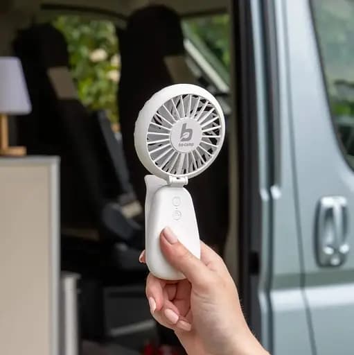 Вентилятор аккумуляторный Bo-Camp Mini Fan With Clamp White (8520960) - фото 3