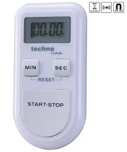 Таймер кухонный Technoline KT100 Magnetic White (KT100) (DAS301200) - фото 4