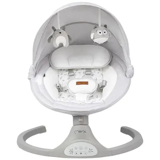 Укачивающий центр MoMi Kenani Light Grey - фото 1