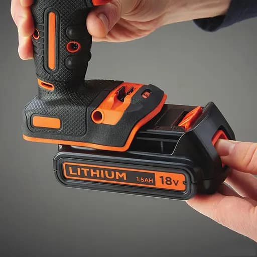 Дриль-шуруповерт Black+Decker BDCHD18KB [119537] - фото 8