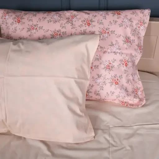 Наволочка MirSon Сатин 22-1397 Floral Elegance 70х70 см рожево-пудрова (2200010565683) - фото 1