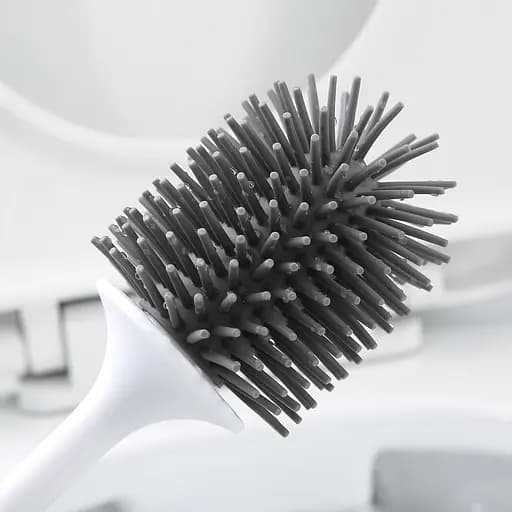 Набор аксессуаров для ванной комнаты МВМ My Home MVM-03: BP-13, BP-14, BP-15, белый с серым (MVM-MH-03 WHITE/GRAY) - фото 4