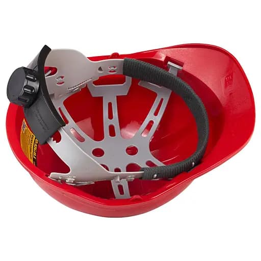 Каска будівельна 9414501 8 точок кріплення (червона) 9414511 - фото 4